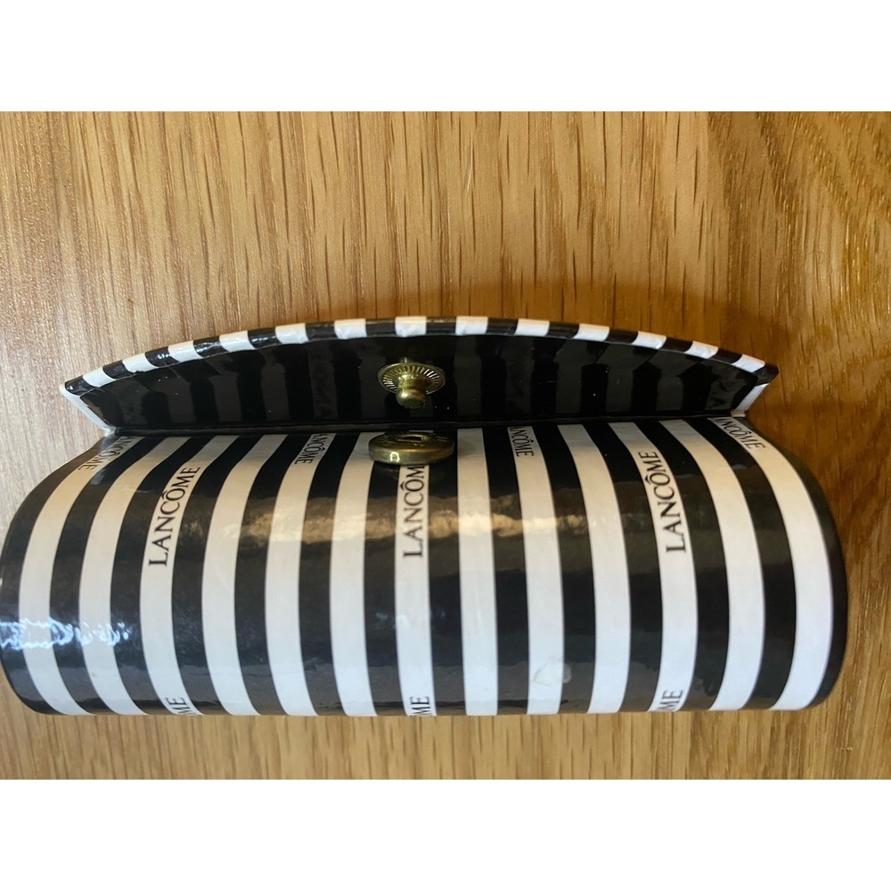 Lancome Lot of 4 Lipstick Case Holders Mirror Full Size Lipstick Black White - Picture 8 of 10